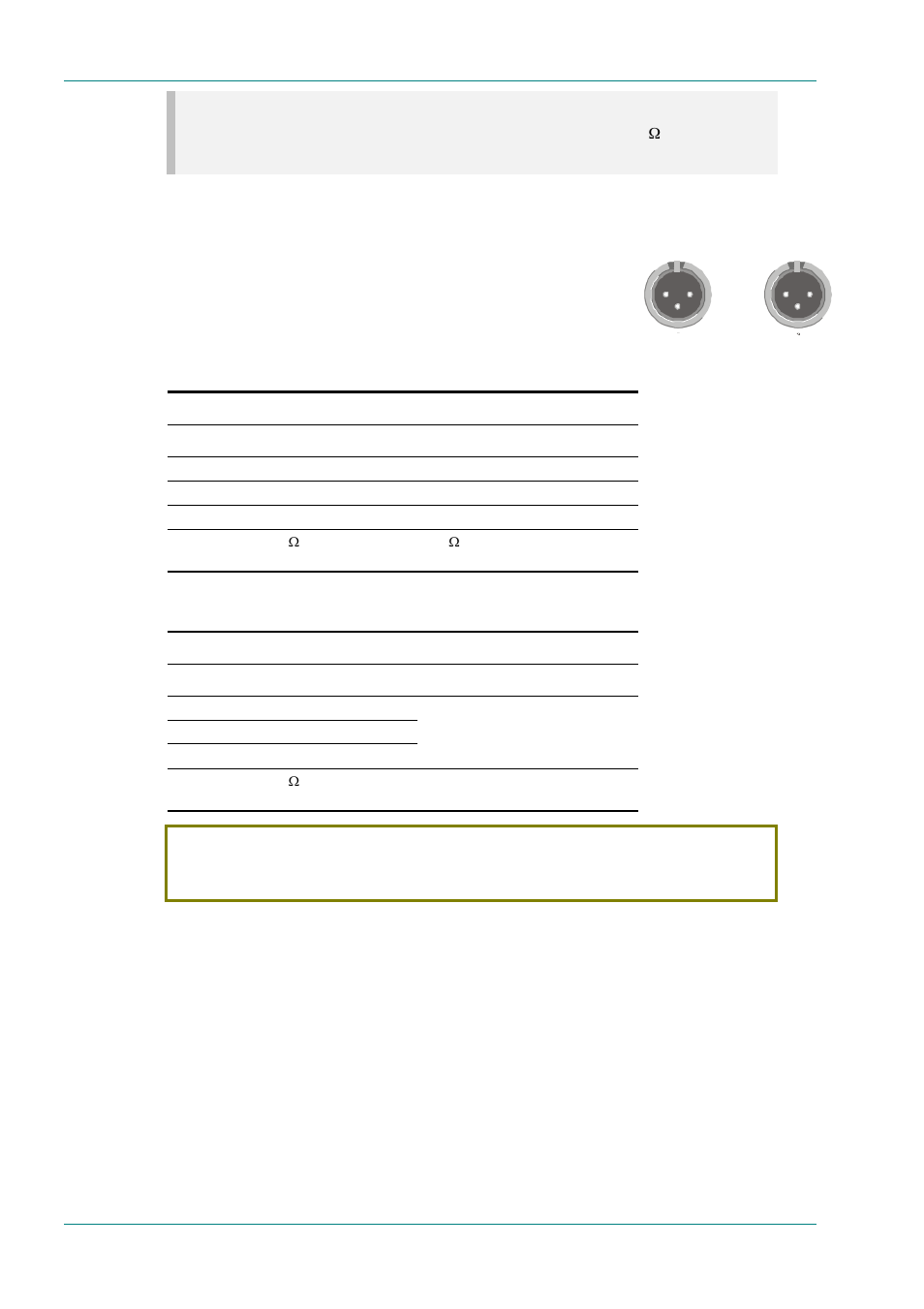 Audio out connector | TANDBERG E5714 User Manual | Page 70 / 332