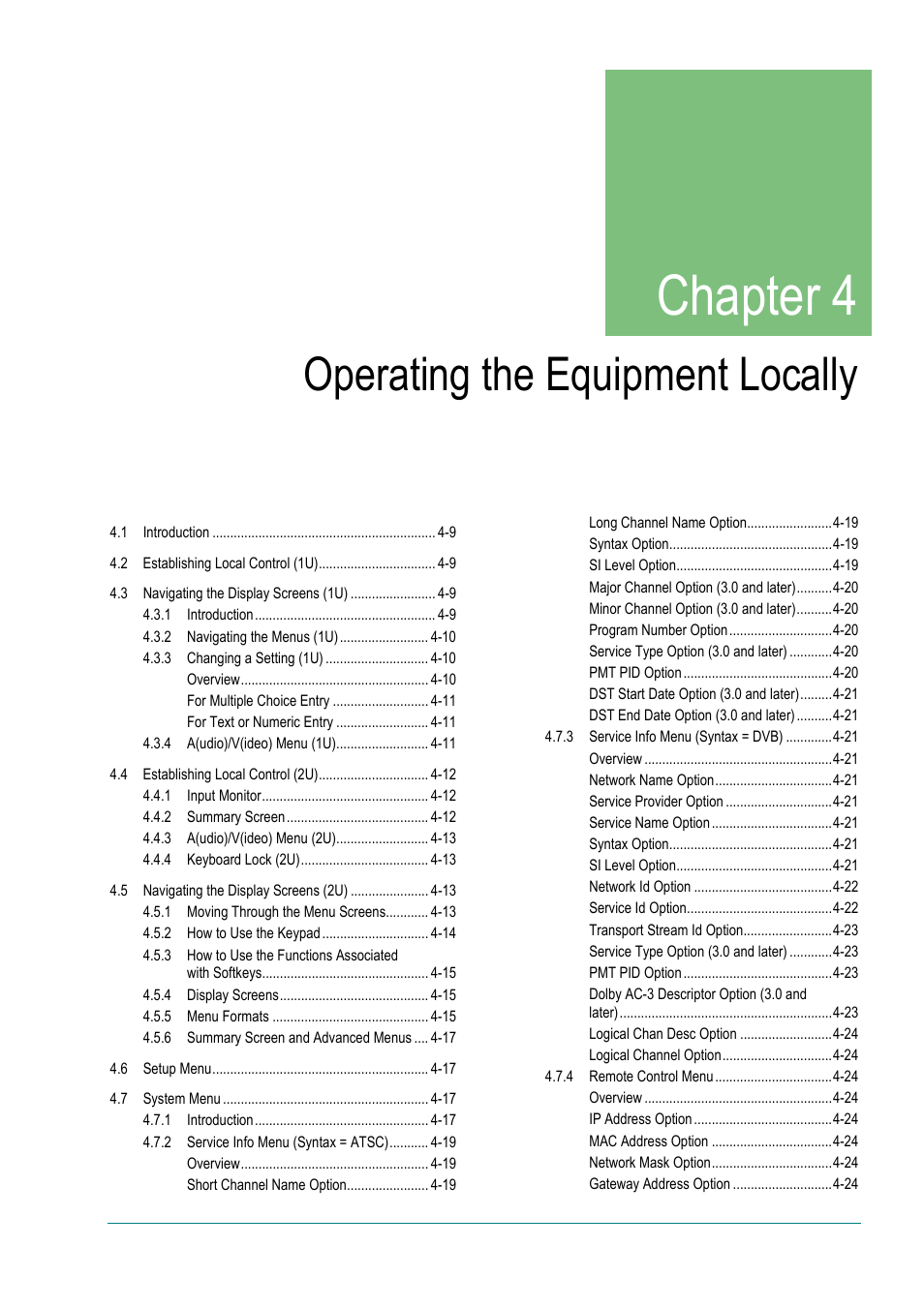 TANDBERG E5714 User Manual | Page 79 / 332