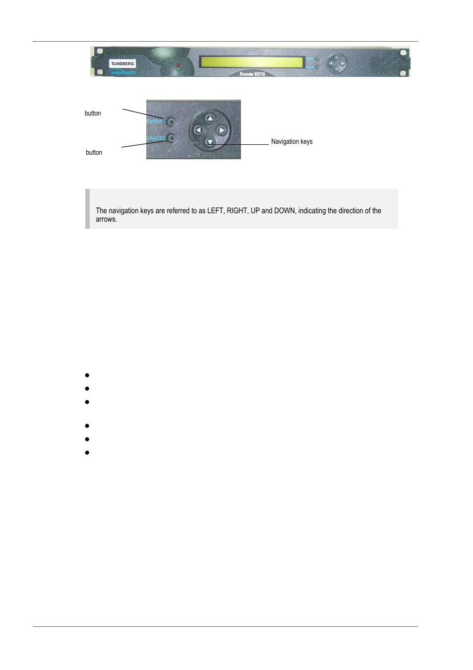 Navigating the menus (1u), Changing a setting (1u), Overview | 2 navigating the menus (1u), 3 changing a setting (1u) | TANDBERG E5714 User Manual | Page 88 / 332