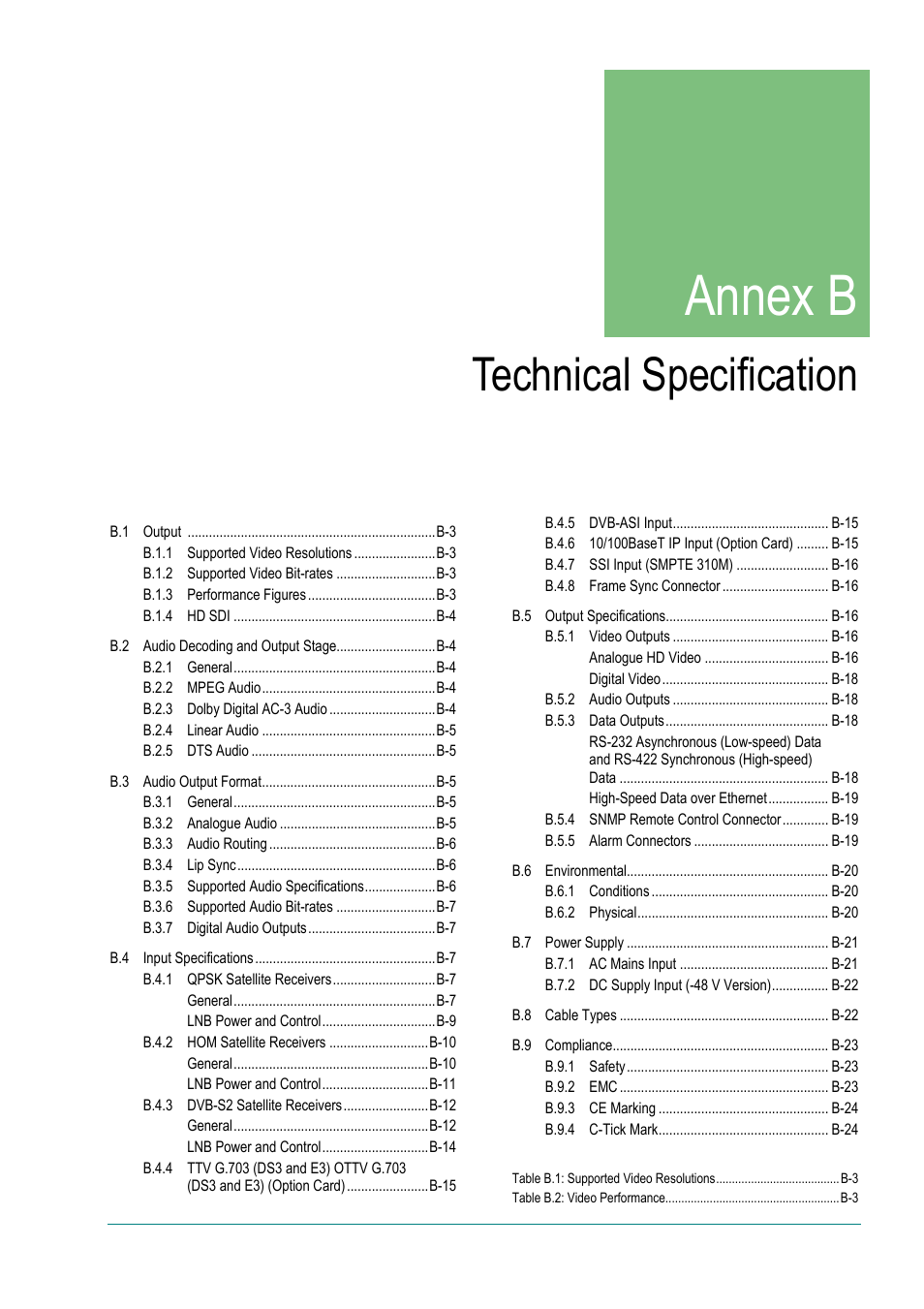 TANDBERG High Definition Professional Recevier/Decoder TT1280 User Manual | Page 93 / 140