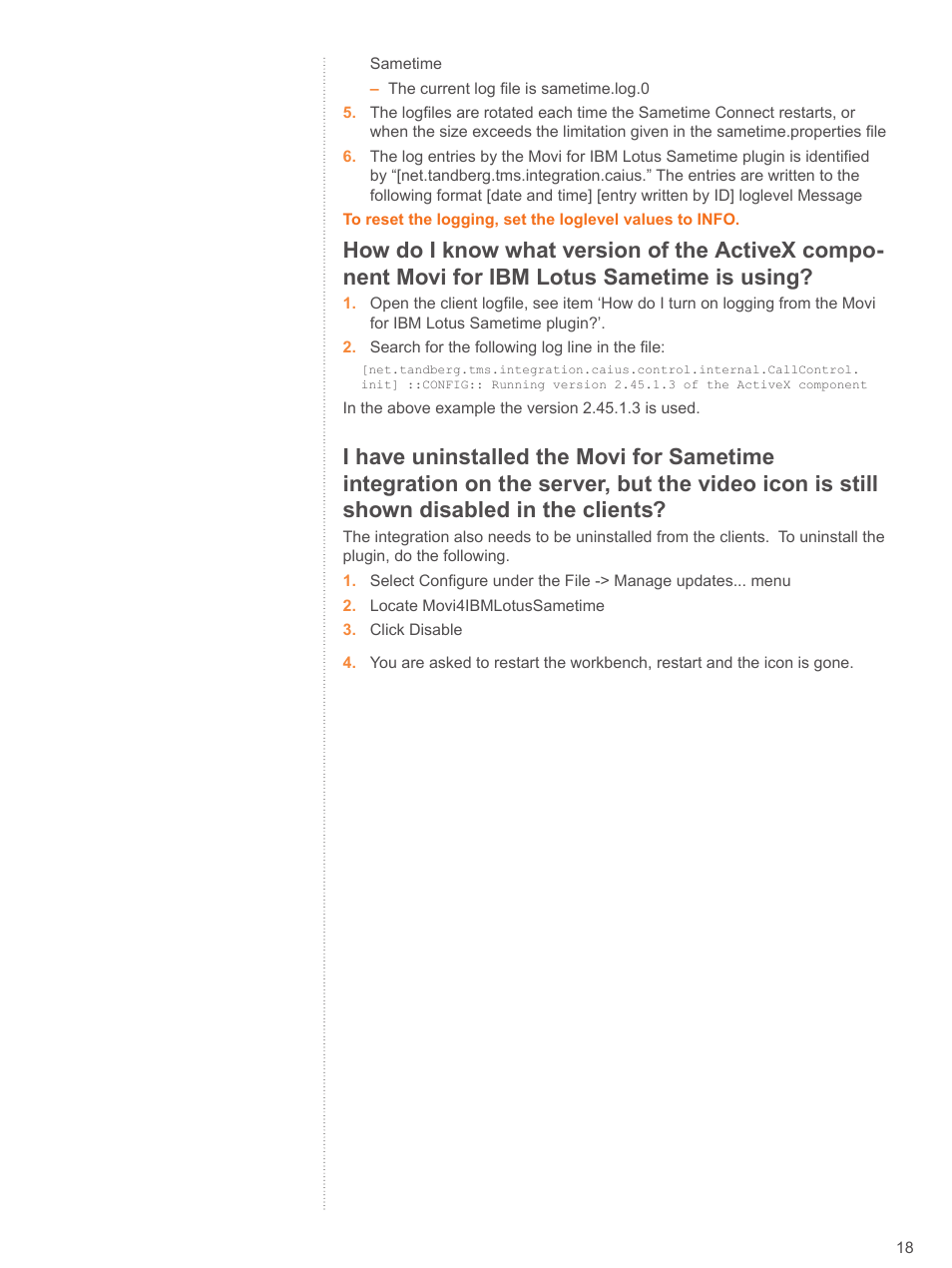 TANDBERG D4068 User Manual | Page 18 / 19