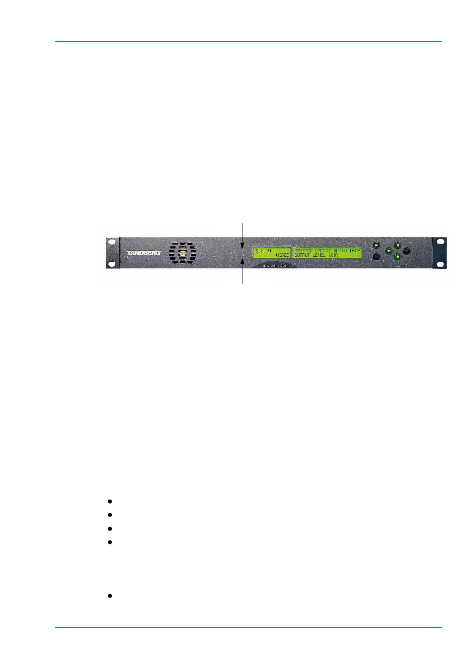 Introduction, Location of the alarm and indication leds, Alarm led | 1 introduction, 2 location of the alarm and indication leds, 3 alarm led | TANDBERG TT1260 User Manual | Page 63 / 158