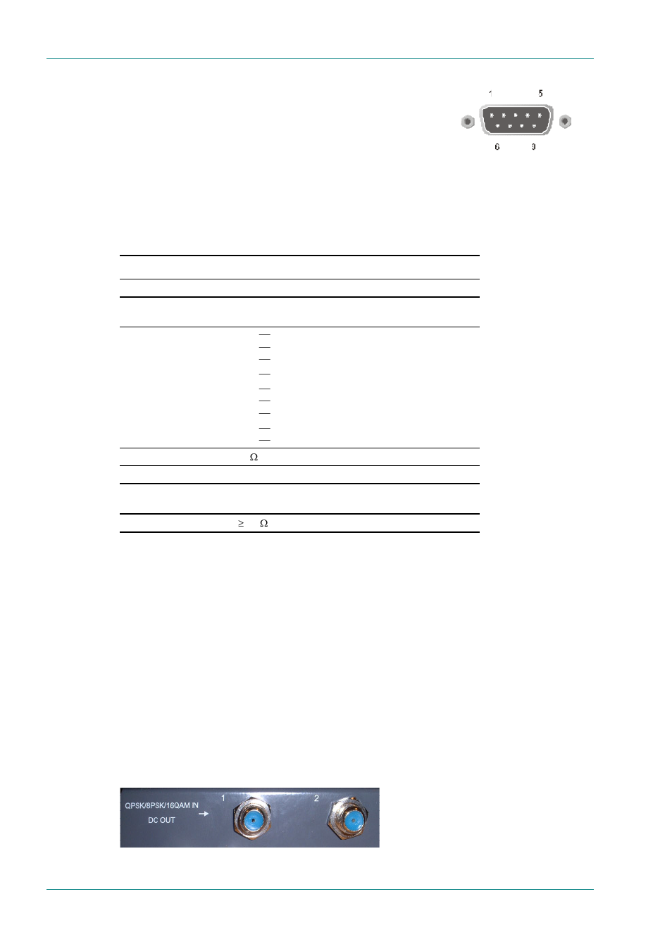 Audio outputs, 8psk/16qam card (tt1260/hwo/hm), General | Rear panel view, 1 general, 2 rear panel view | TANDBERG TT1260 User Manual | Page 70 / 158