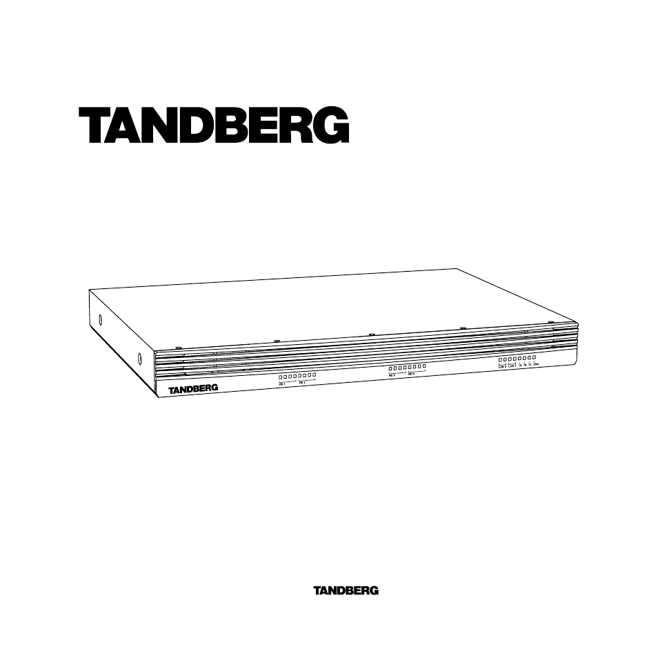 TANDBERG D13187-03 User Manual | 63 pages