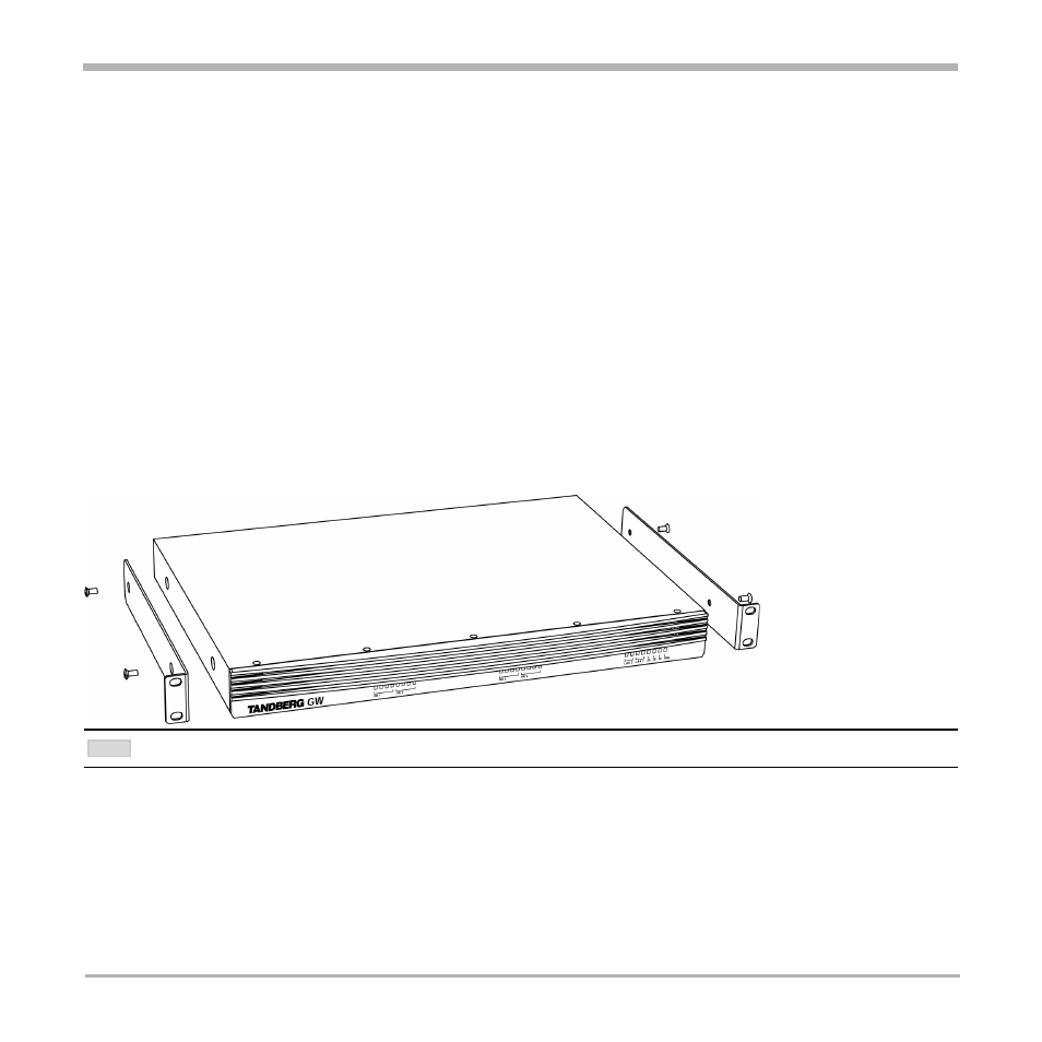 Installation site preparations, Rack mounting (optional) | TANDBERG D13187-03 User Manual | Page 13 / 63