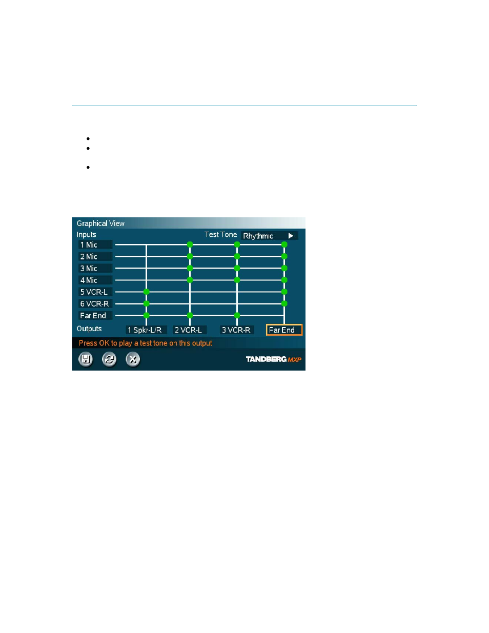 7 graphical view, Graphical view | TANDBERG Maestro MXP User Manual | Page 197 / 333