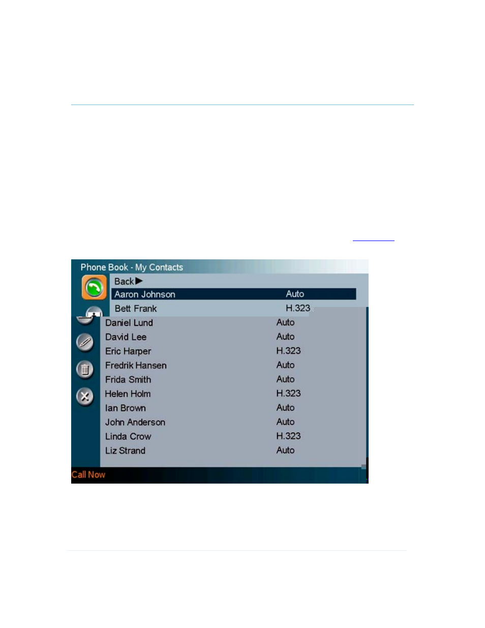 2 my contacts, My contacts | TANDBERG Maestro MXP User Manual | Page 70 / 333