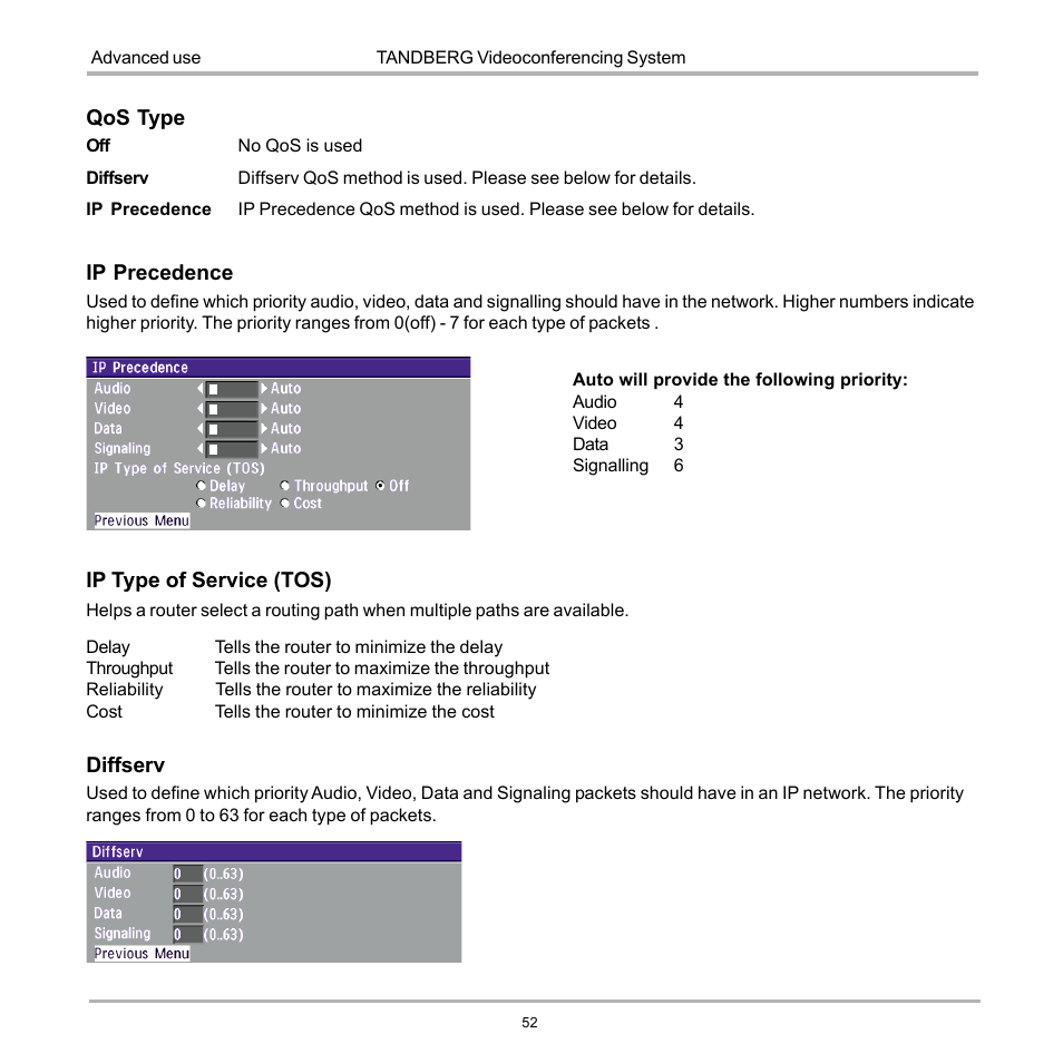 TANDBERG D12817-05 User Manual | Page 52 / 82