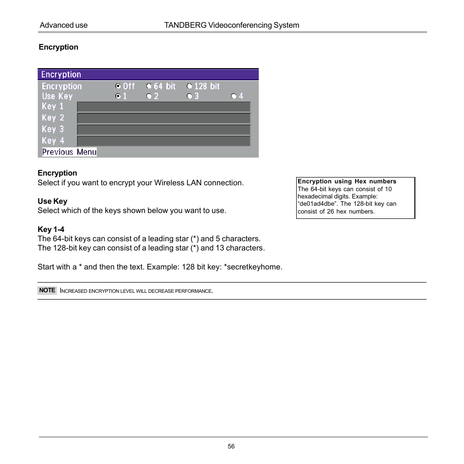TANDBERG D12817-05 User Manual | Page 56 / 82