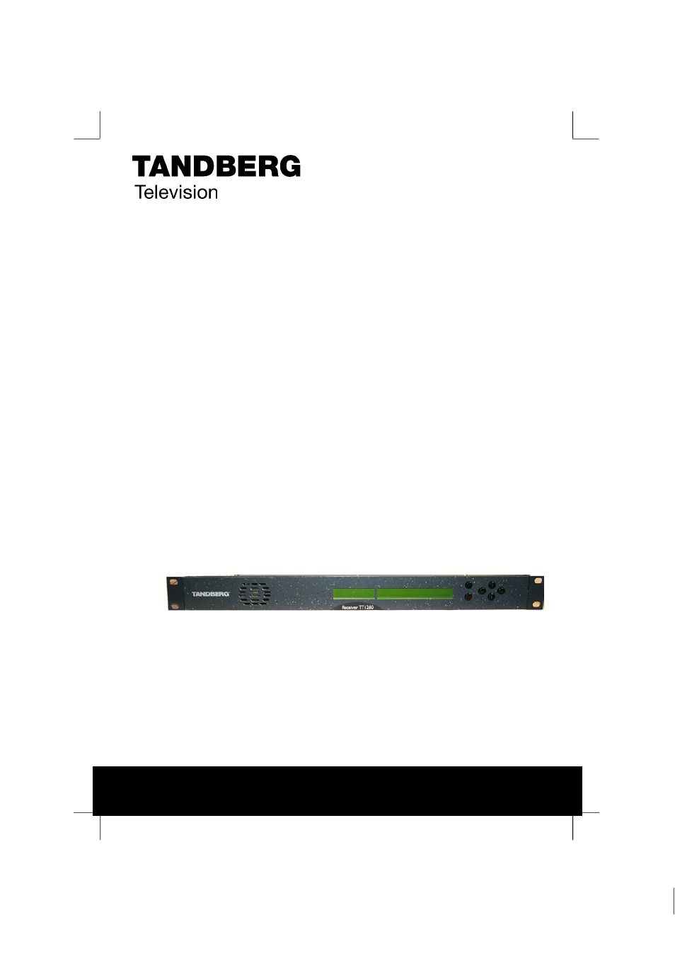 TANDBERG TT1282 User Manual | 18 pages