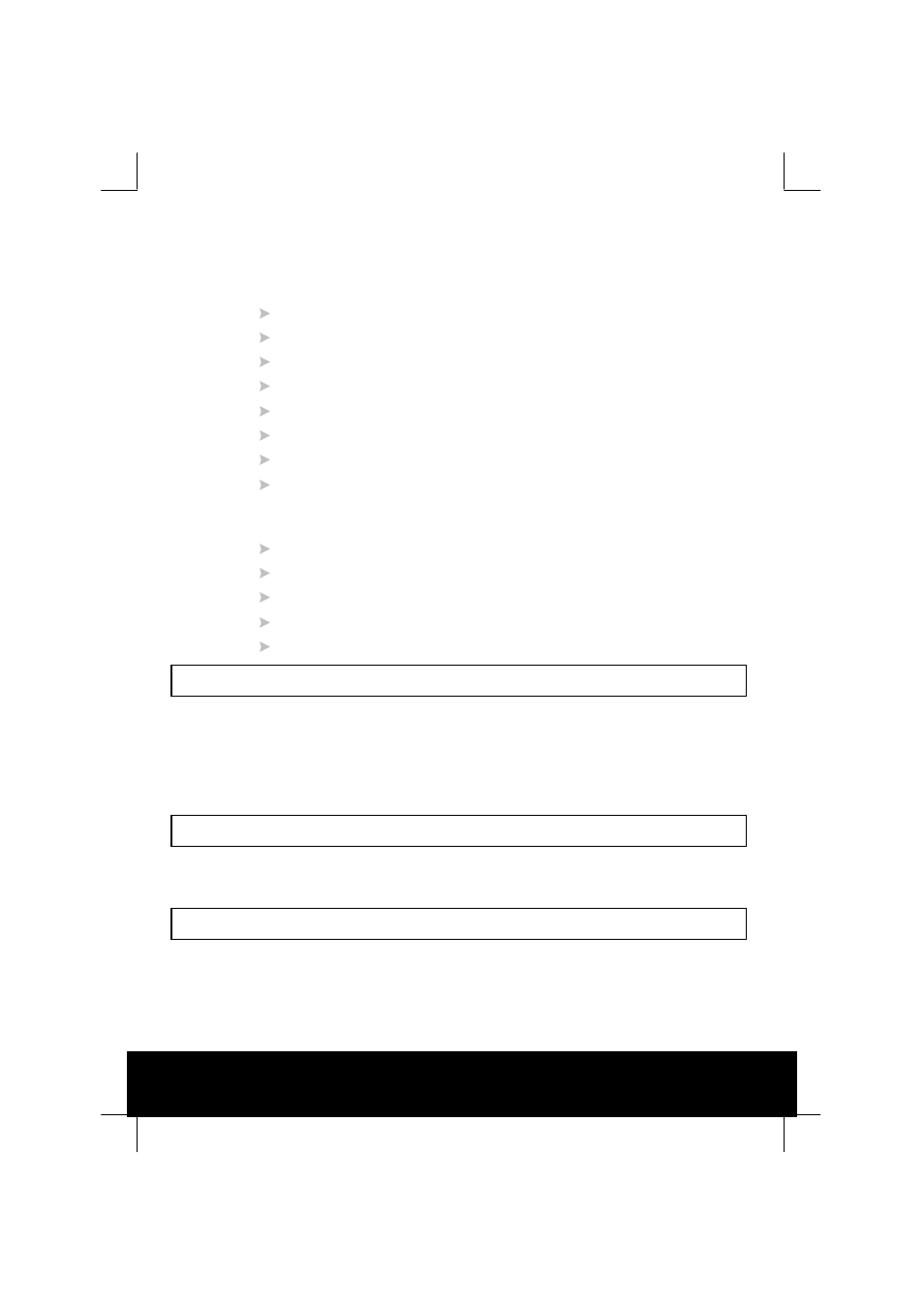 Set the analogue video output options, Set the digital video output options, Set the transport stream output options | TANDBERG TT1282 User Manual | Page 17 / 18