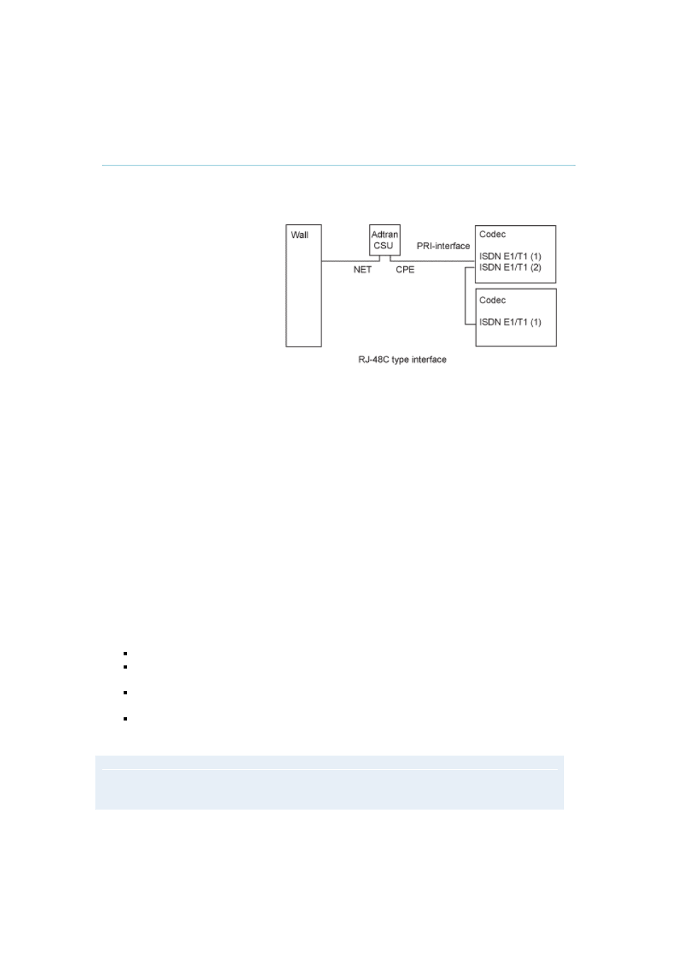 6 appendix 6, Connecting the system to pri/t1 | TANDBERG F1 D13642.01 User Manual | Page 133 / 152