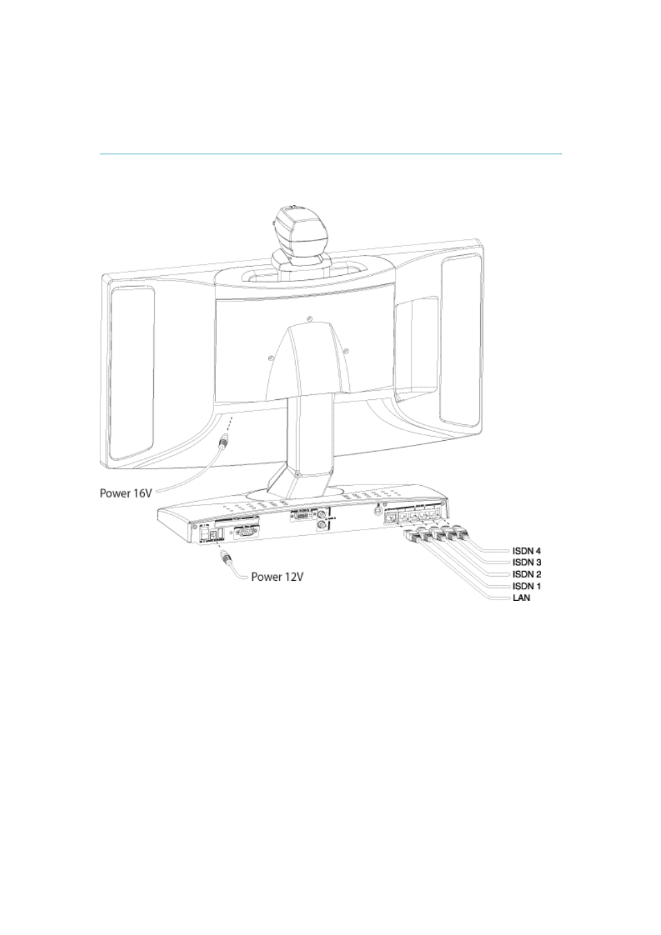 2 connecting cables | TANDBERG F1 D13642.01 User Manual | Page 16 / 152