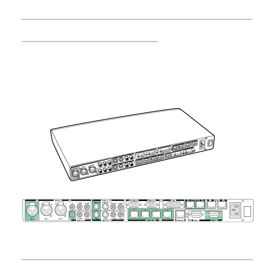 Peripheral equipment, Interfaces | TANDBERG Video Conferencing System 7000 User Manual | Page 103 / 125