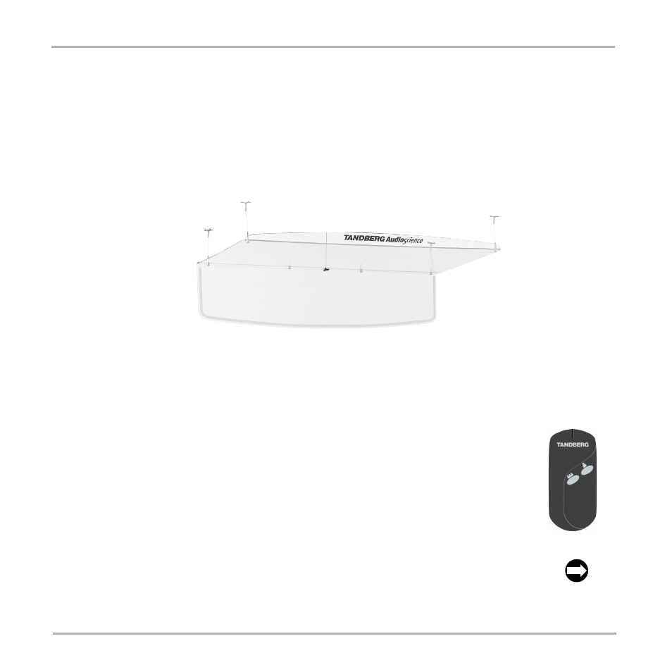 Tracker, Audioscience microphone, Tracker audioscience microphone | TANDBERG Video Conferencing System 7000 User Manual | Page 108 / 125