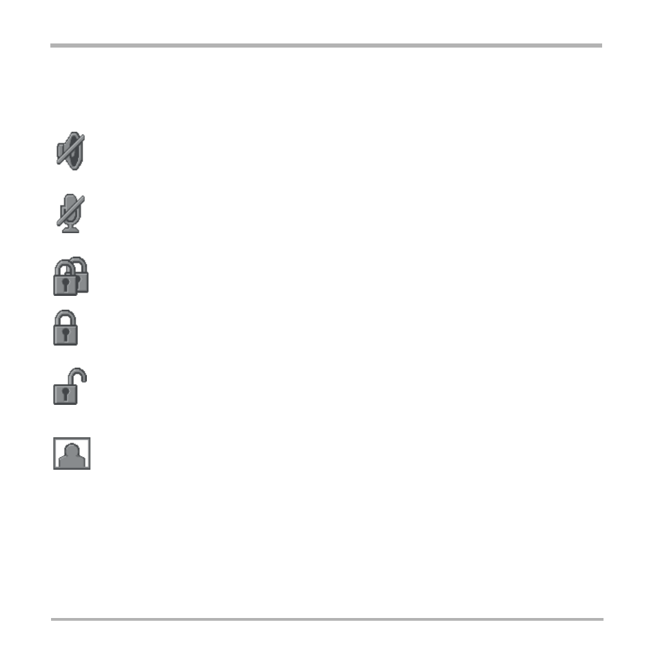 On screen symbols | TANDBERG Video Conferencing System 7000 User Manual | Page 33 / 125