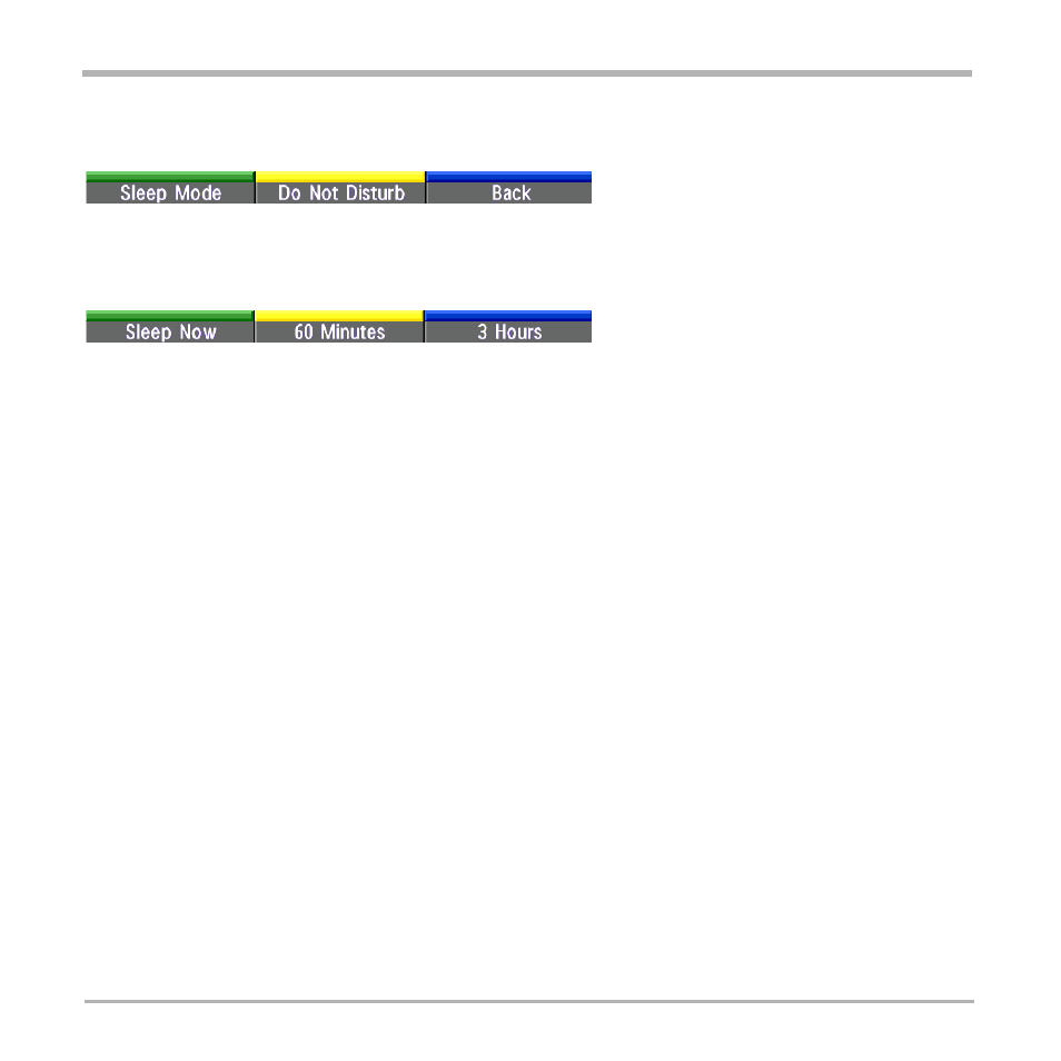 Do not disturb / sleep mode | TANDBERG Video Conferencing System 7000 User Manual | Page 34 / 125