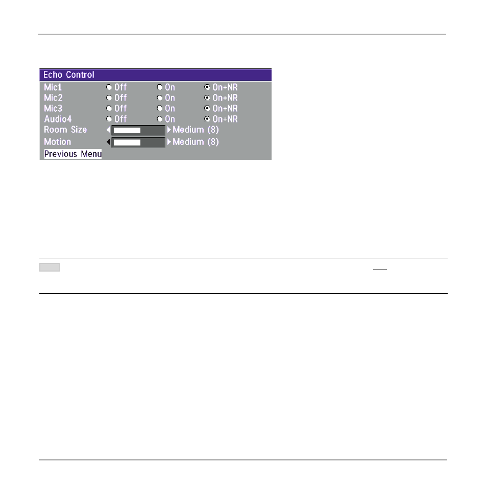 Echo control, Tandberg videoconferencing system advanced use | TANDBERG Video Conferencing System 7000 User Manual | Page 64 / 125