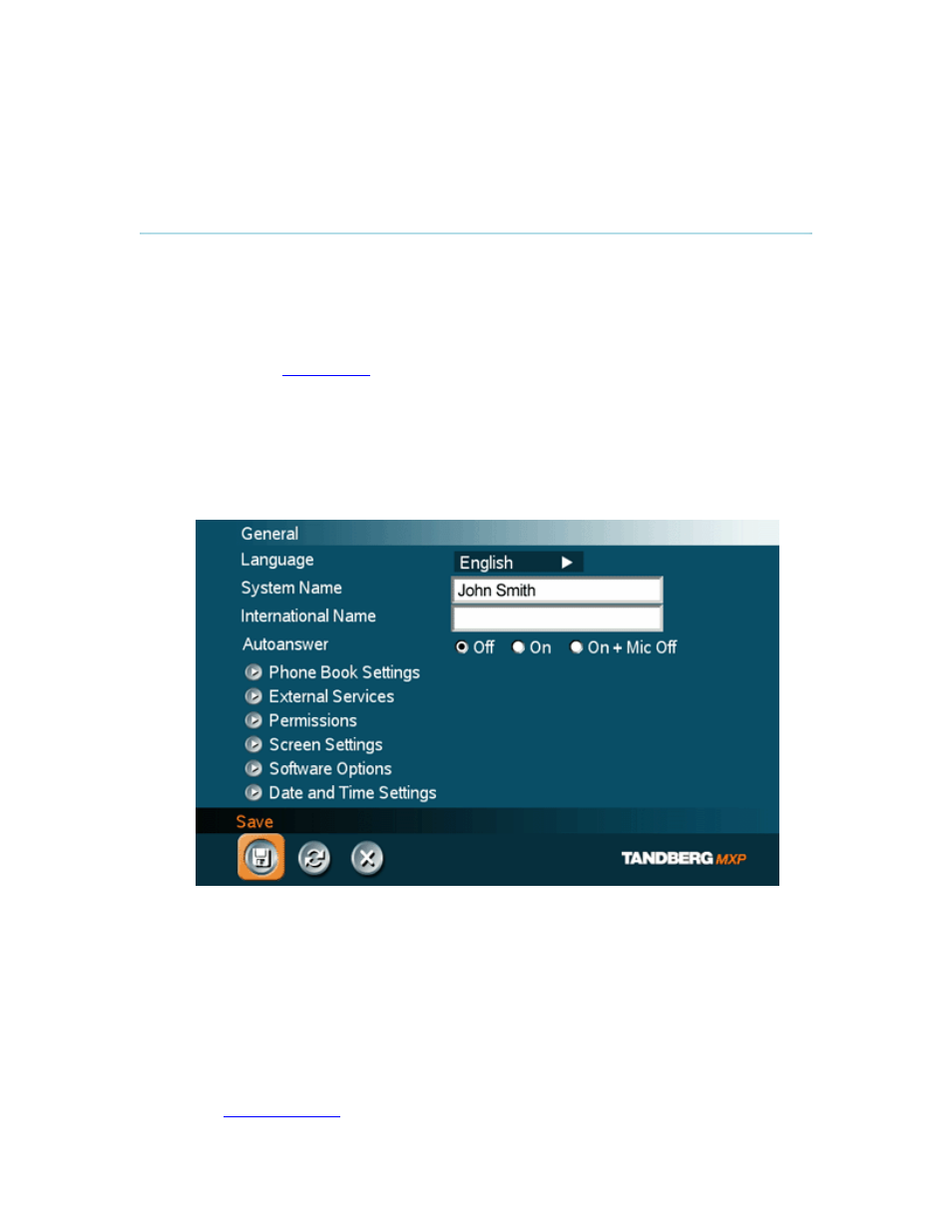 4 system configuration | TANDBERG MXP User Manual | Page 28 / 302