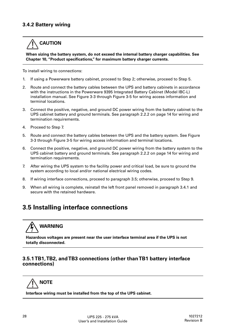 5 installing interface connections | Thomas & Betts 9395 User Manual | Page 28 / 74