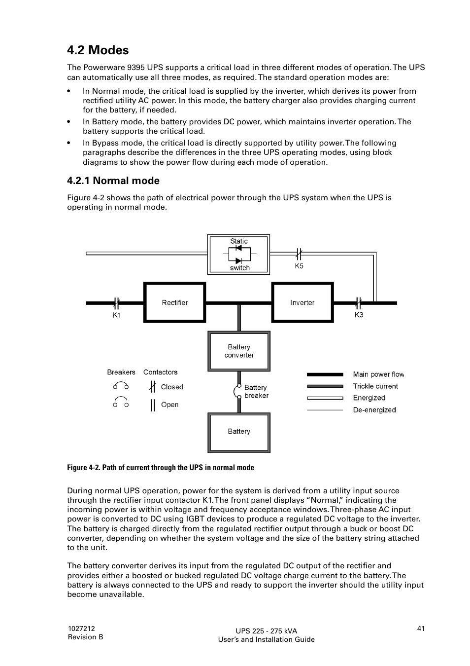 2 modes, 1 normal mode | Thomas & Betts 9395 User Manual | Page 41 / 74