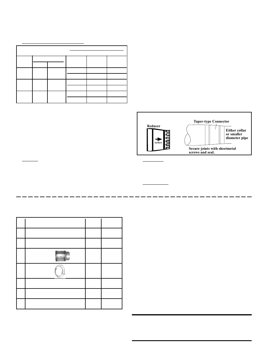 Venting and combustion air (cont'd), Horizontal, Instructions and requirements for installing | Vent terminal/combustion air inlet option cc6, Joints, Support, Clearance | Thomas & Betts RGM 405 User Manual | Page 6 / 24