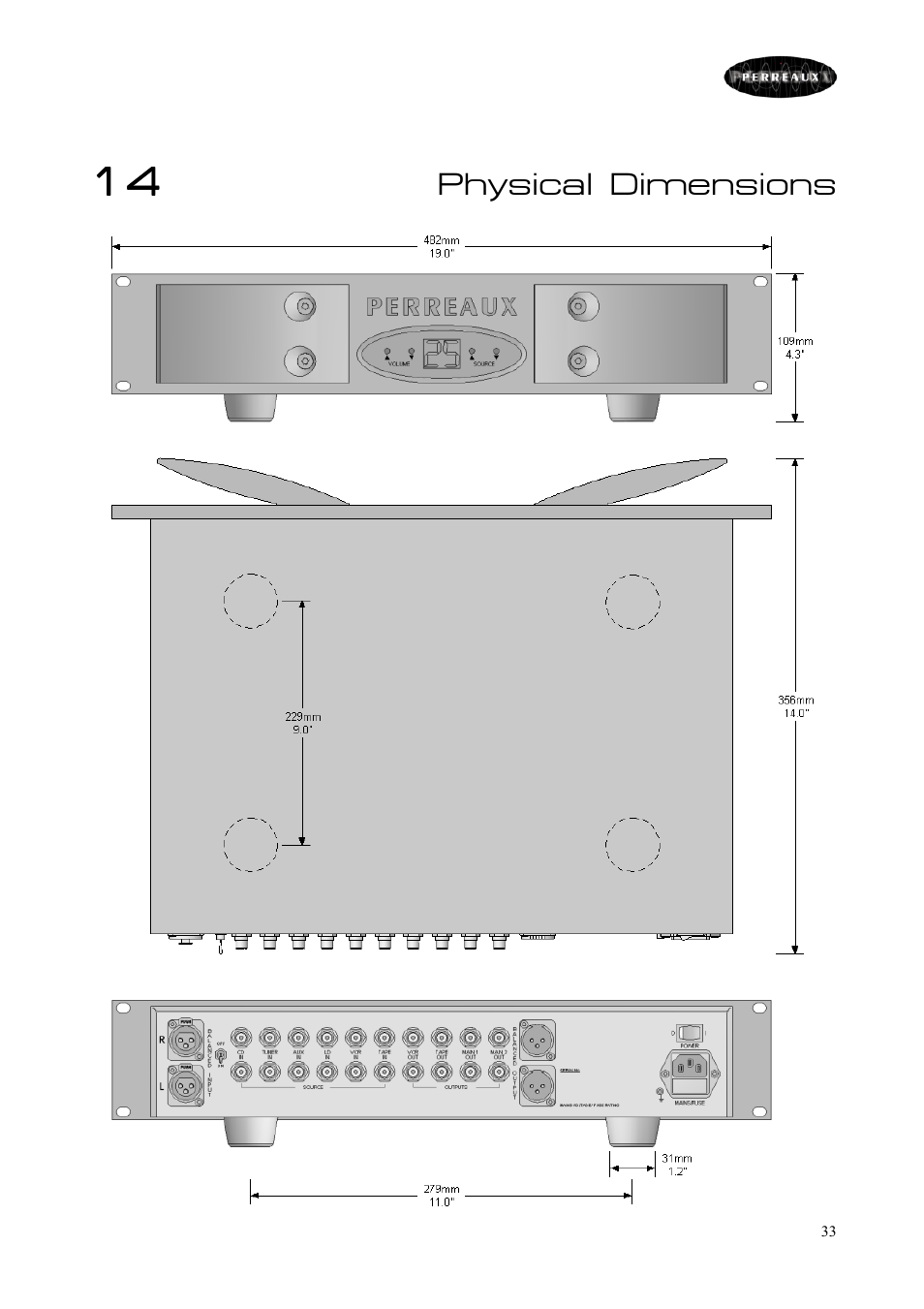 Perreaux SM6/P User Manual | Page 33 / 35