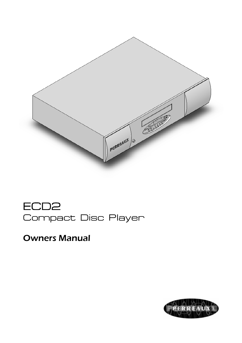 Perreaux ECD2 User Manual | 32 pages