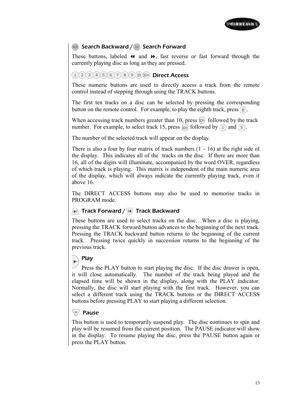 Perreaux ECD2 User Manual | Page 14 / 32