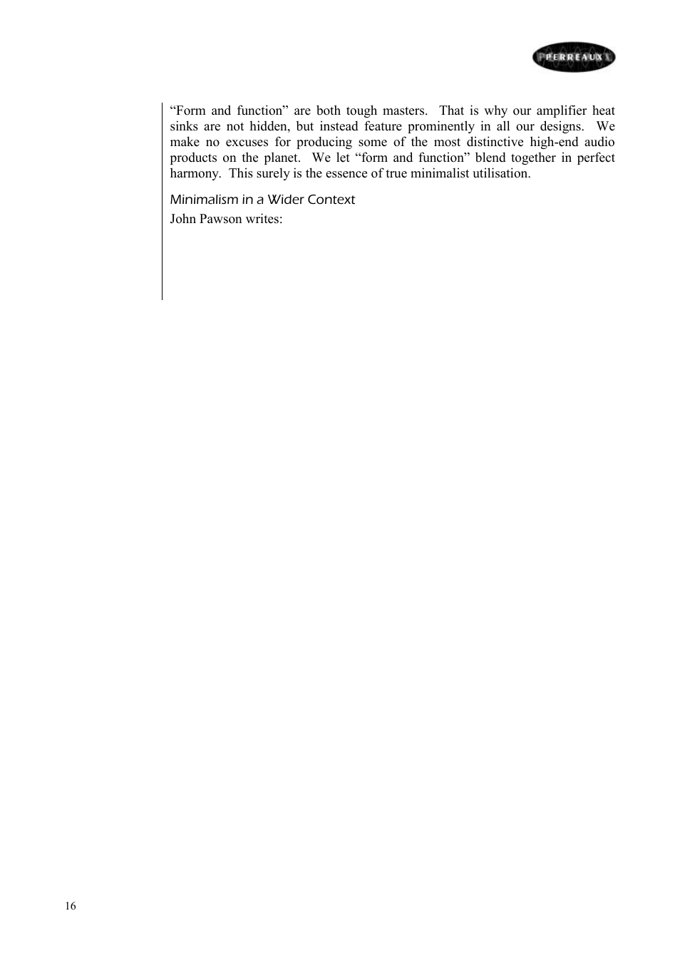 Perreaux ECD2 User Manual | Page 17 / 32