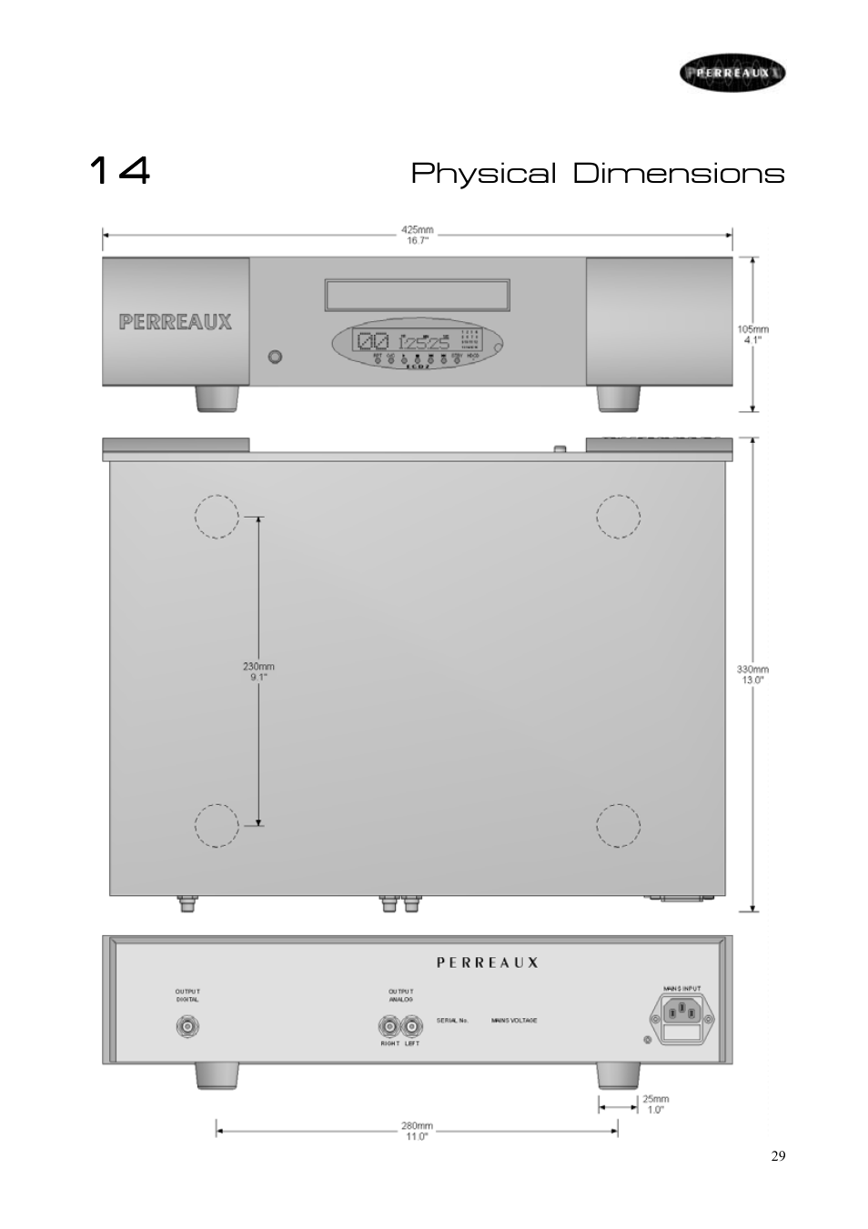 Perreaux ECD2 User Manual | Page 30 / 32