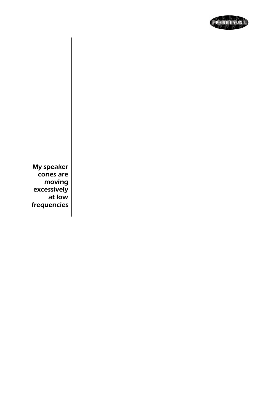 Perreaux SILHOUETTE SXV1 User Manual | Page 24 / 28