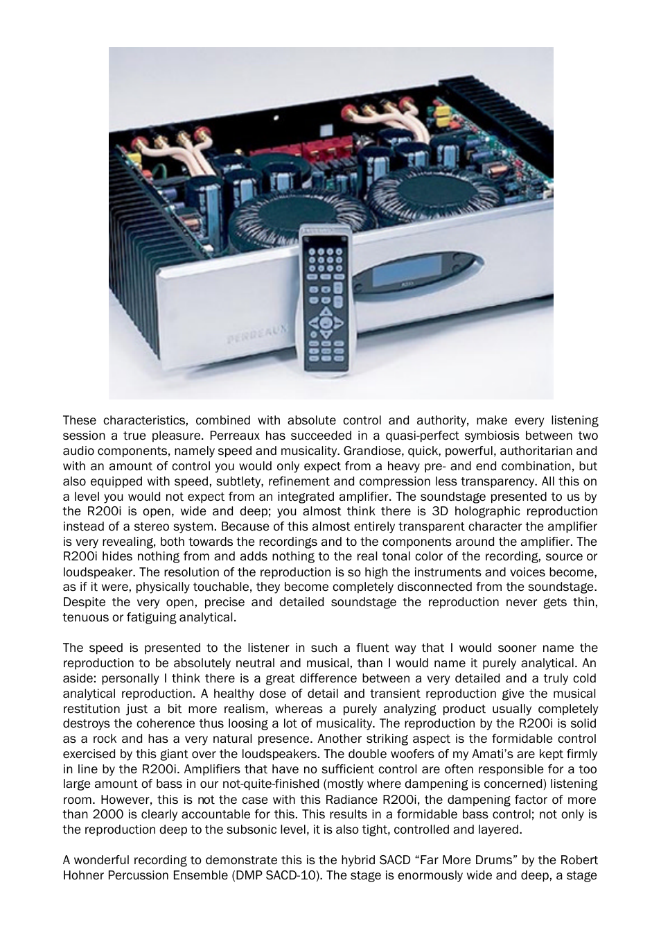 Perreaux R200i User Manual | Page 5 / 7