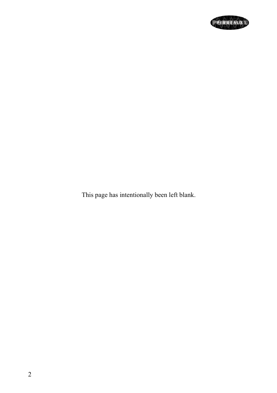 Perreaux SX60m User Manual | Page 3 / 28