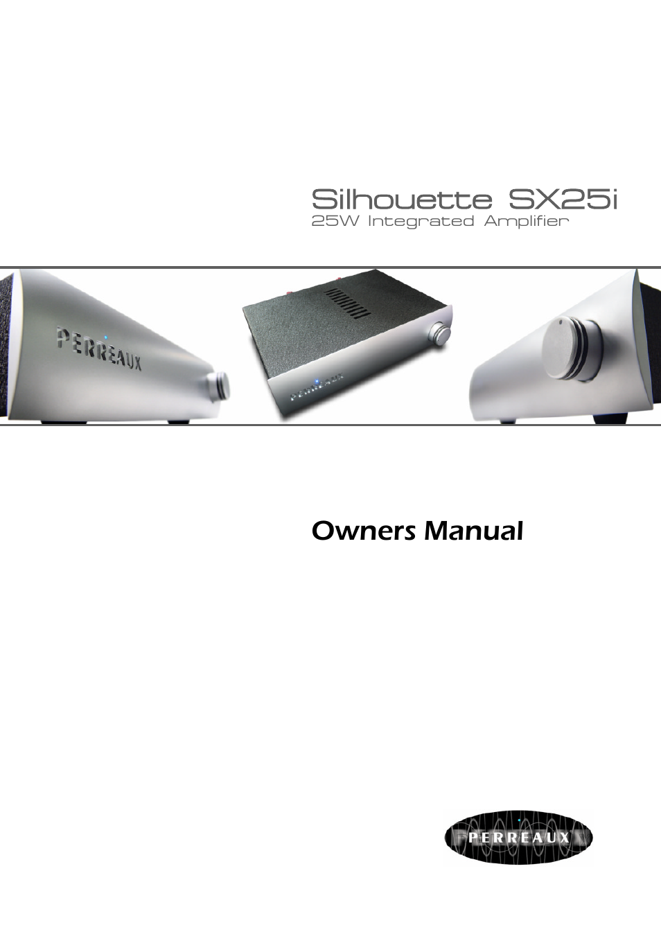 Perreaux 25W Integrated Amplifier SX25i User Manual | 26 pages