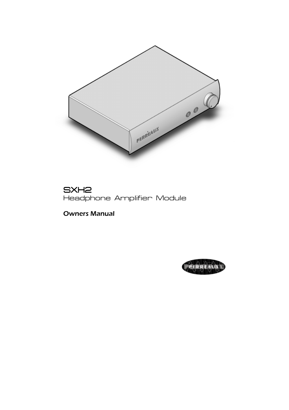 Perreaux SXH2 User Manual | 27 pages