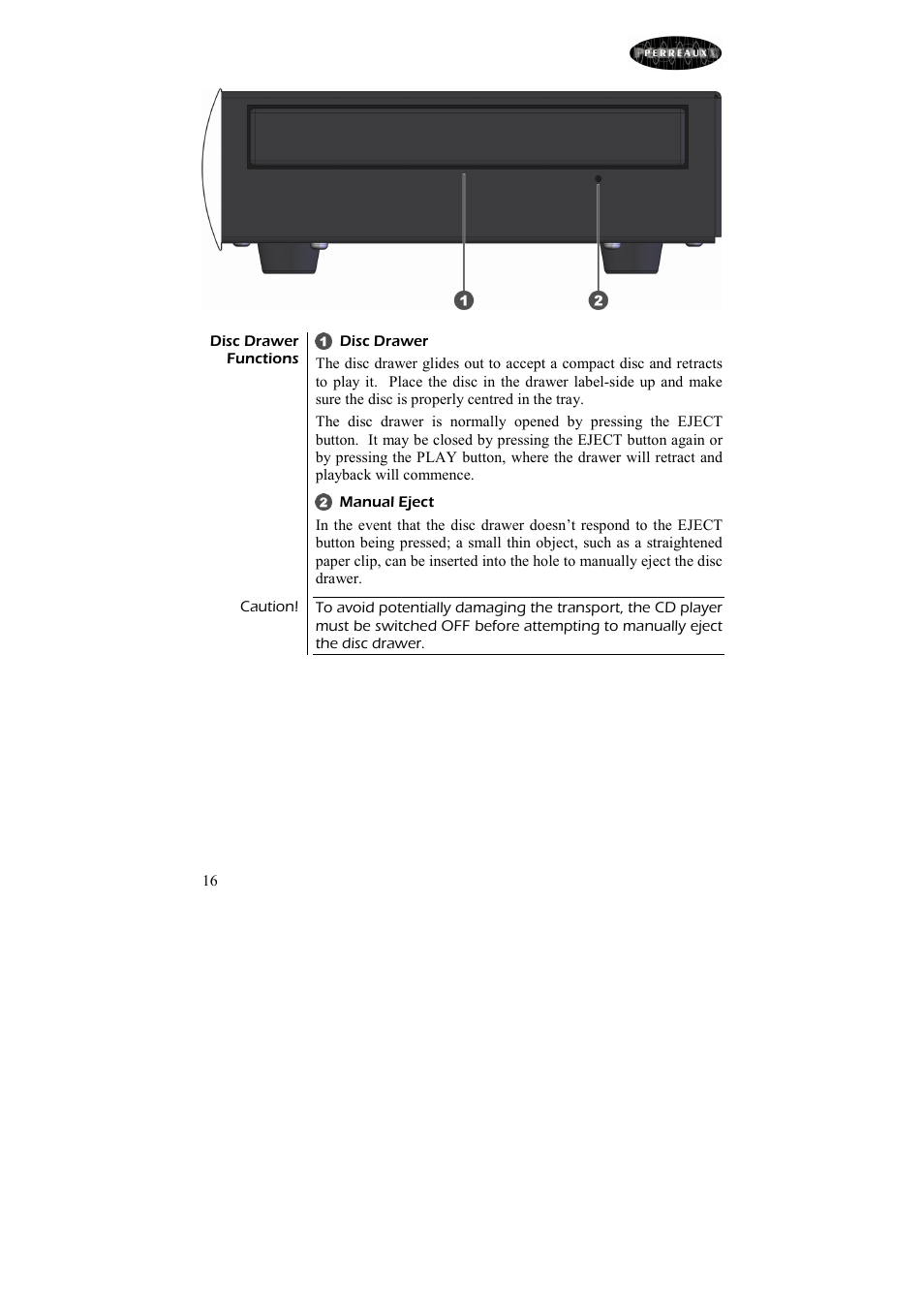 Perreaux Silhouette SXCD User Manual | Page 17 / 35