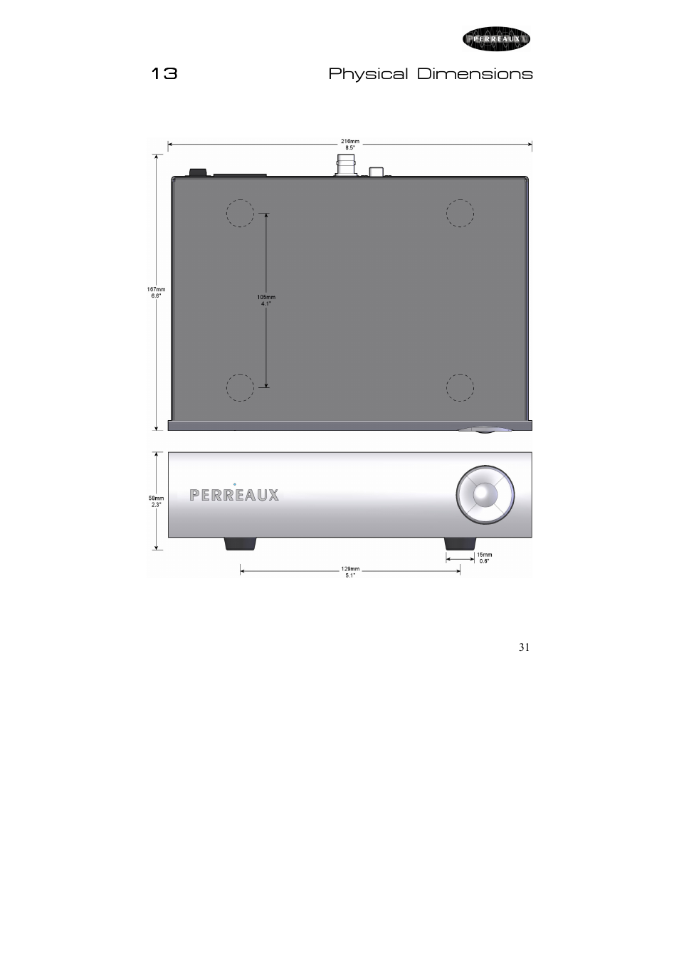 Perreaux Silhouette SXCD User Manual | Page 32 / 35