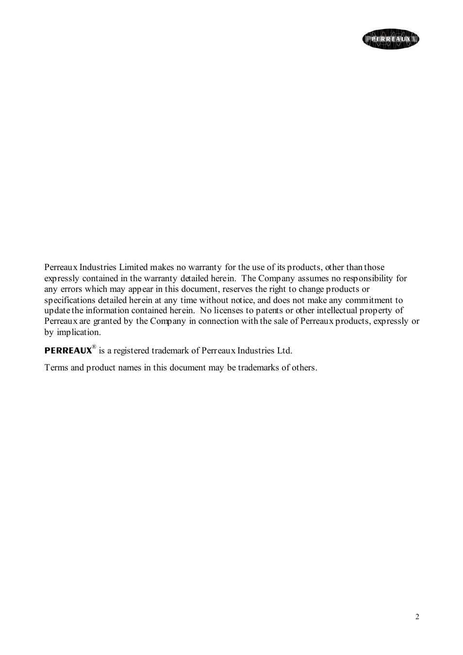 Perreaux SM6 MKII User Manual | Page 2 / 37