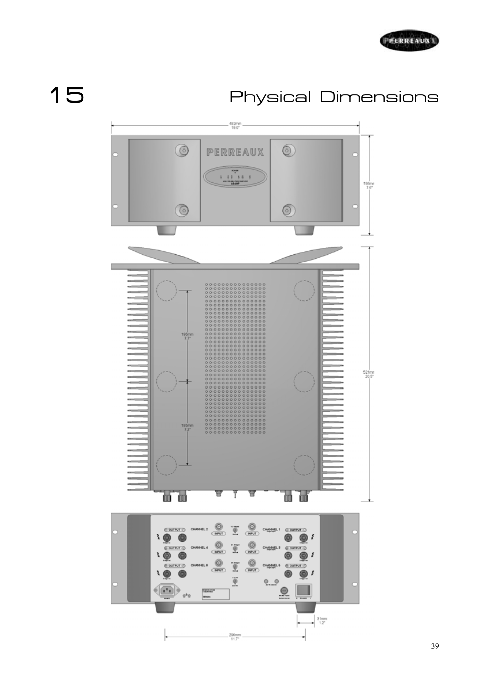 Perreaux 6160/P User Manual | Page 40 / 42