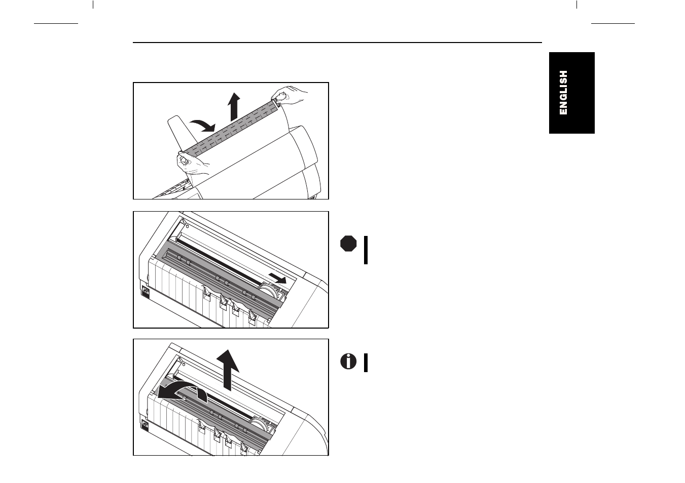 Changing the ribbon cassette | Tally Genicom Tally Dot Matrix T2250 User Manual | Page 13 / 28