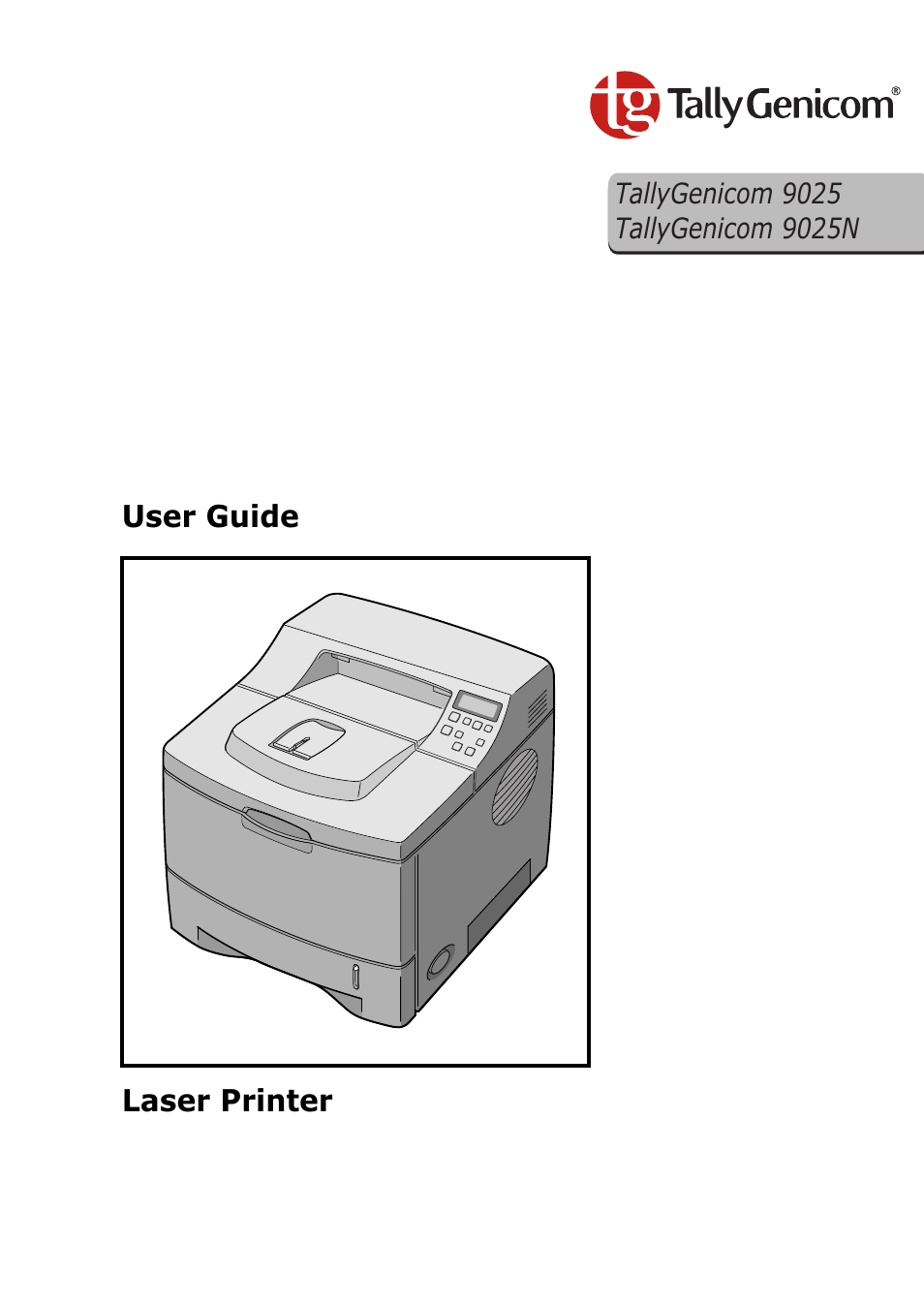 Tally Genicom Tally Mono Laser 9025N User Manual | 214 pages