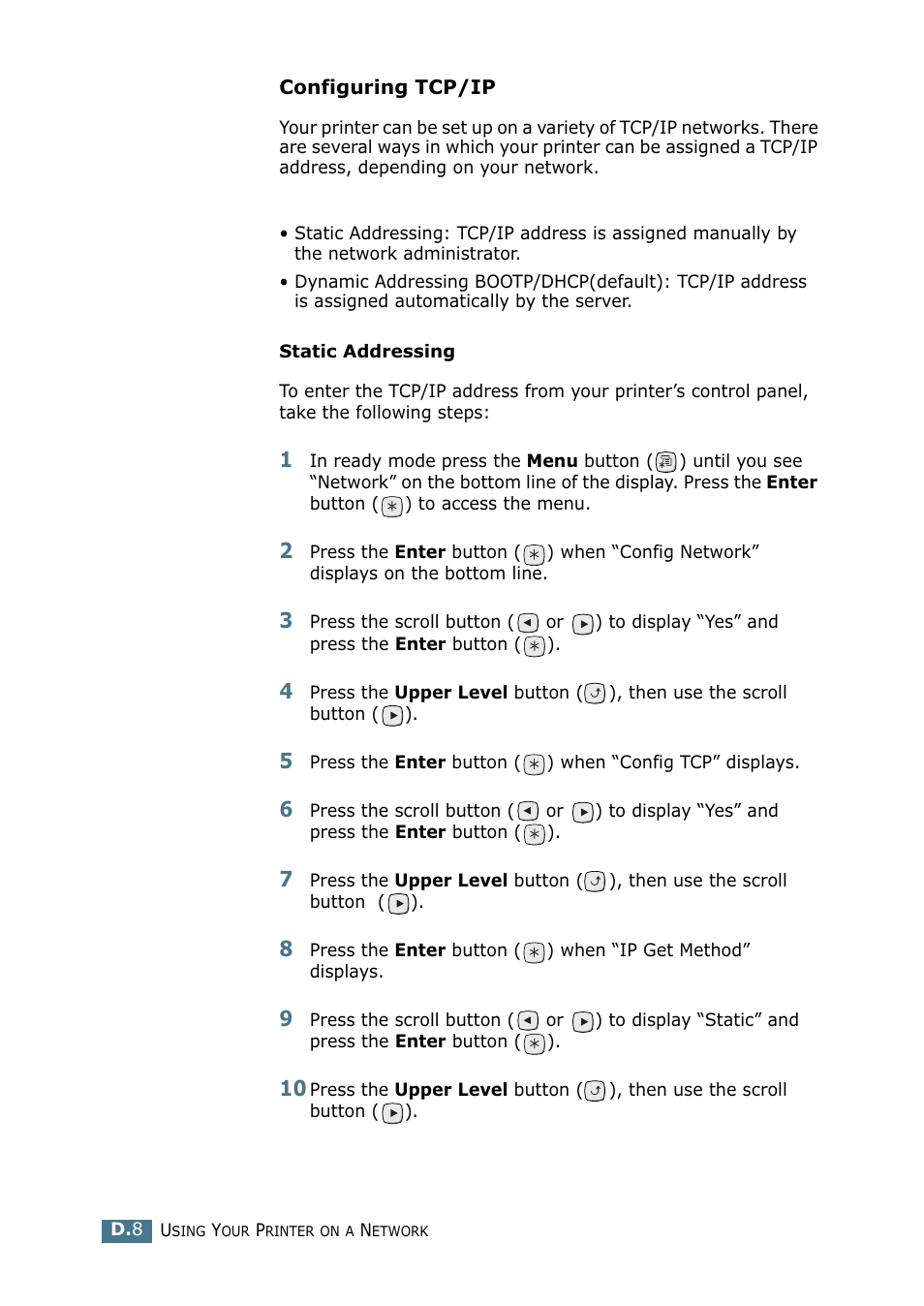 Tally Genicom Tally Mono Laser 9025N User Manual | Page 183 / 214
