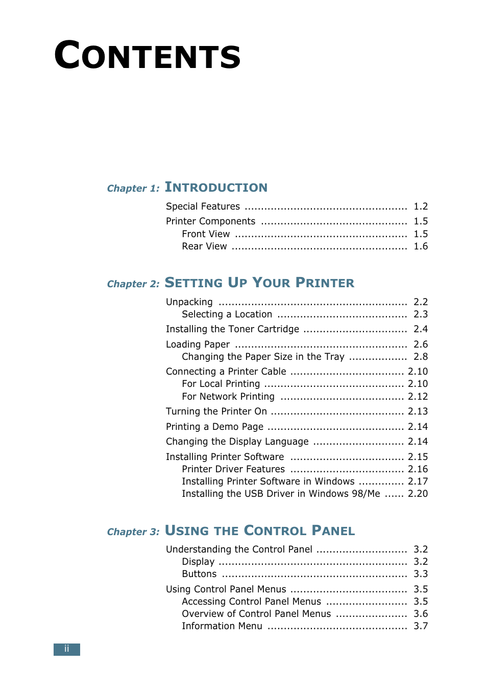 Tally Genicom Tally Mono Laser 9025N User Manual | Page 3 / 214