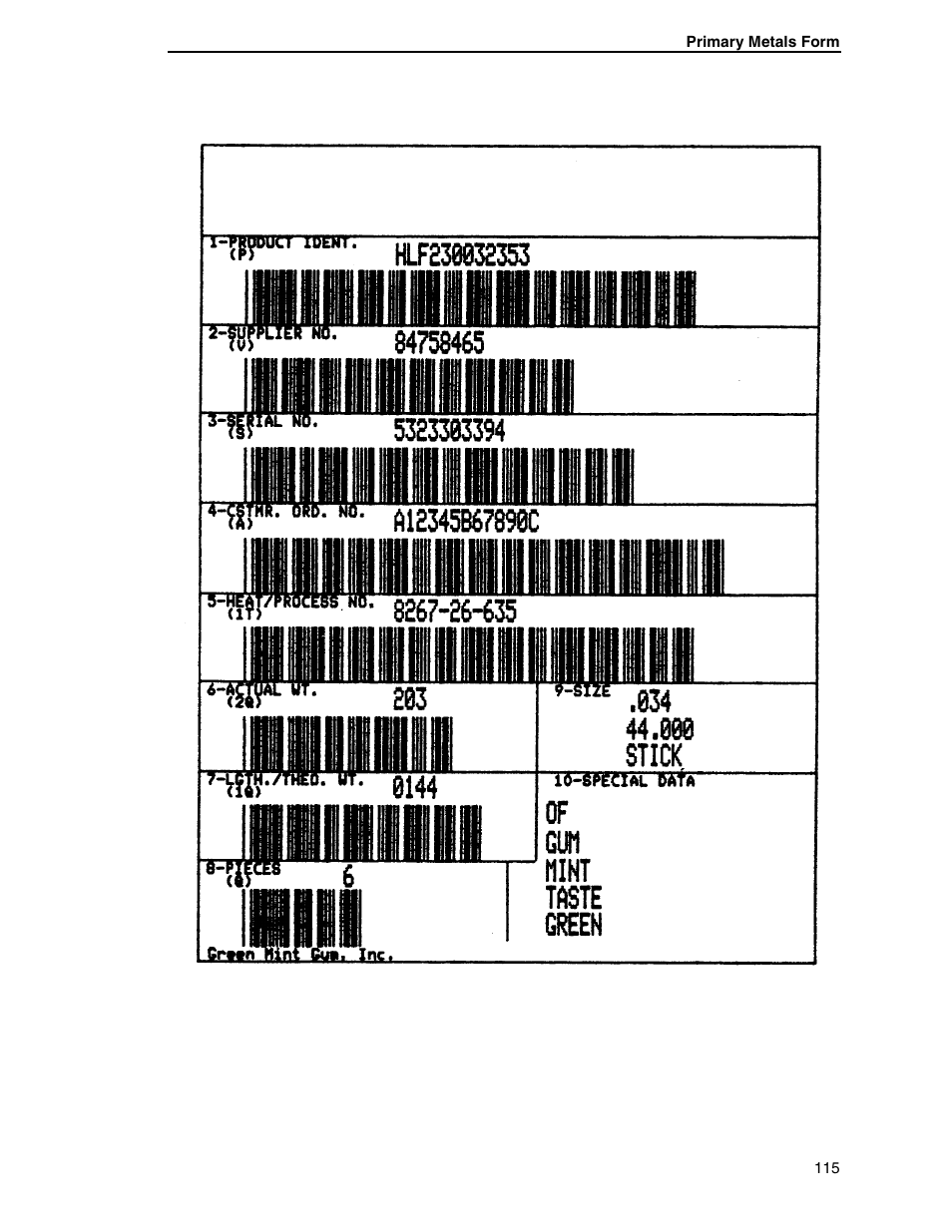 Tally Genicom 6600 User Manual | Page 115 / 330