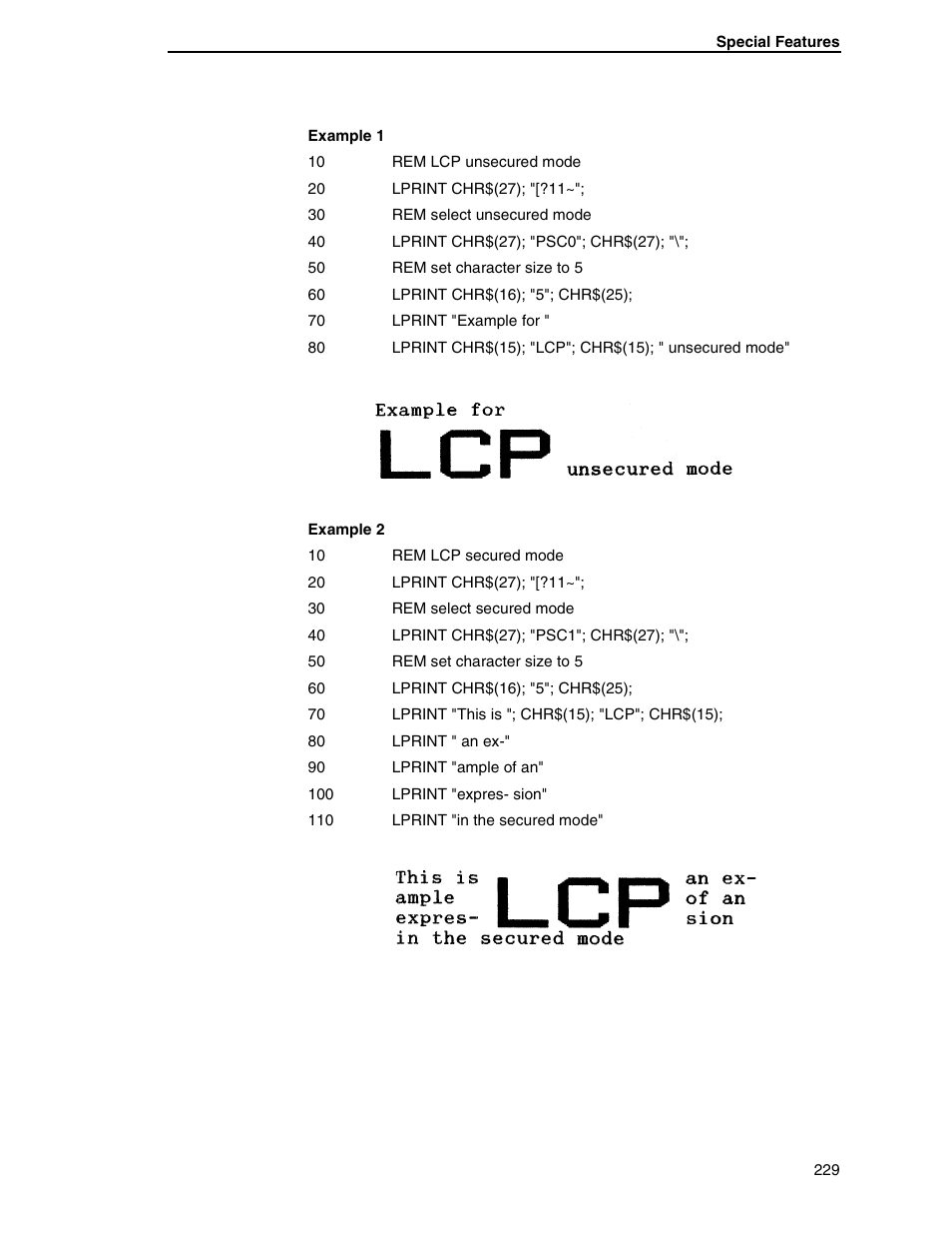 Tally Genicom 6600 User Manual | Page 229 / 330