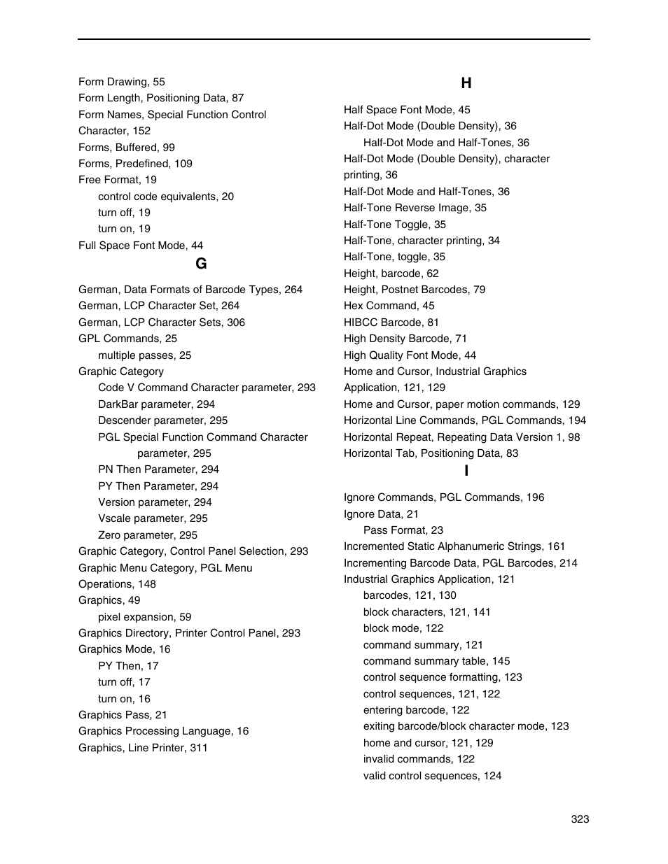 Tally Genicom 6600 User Manual | Page 323 / 330