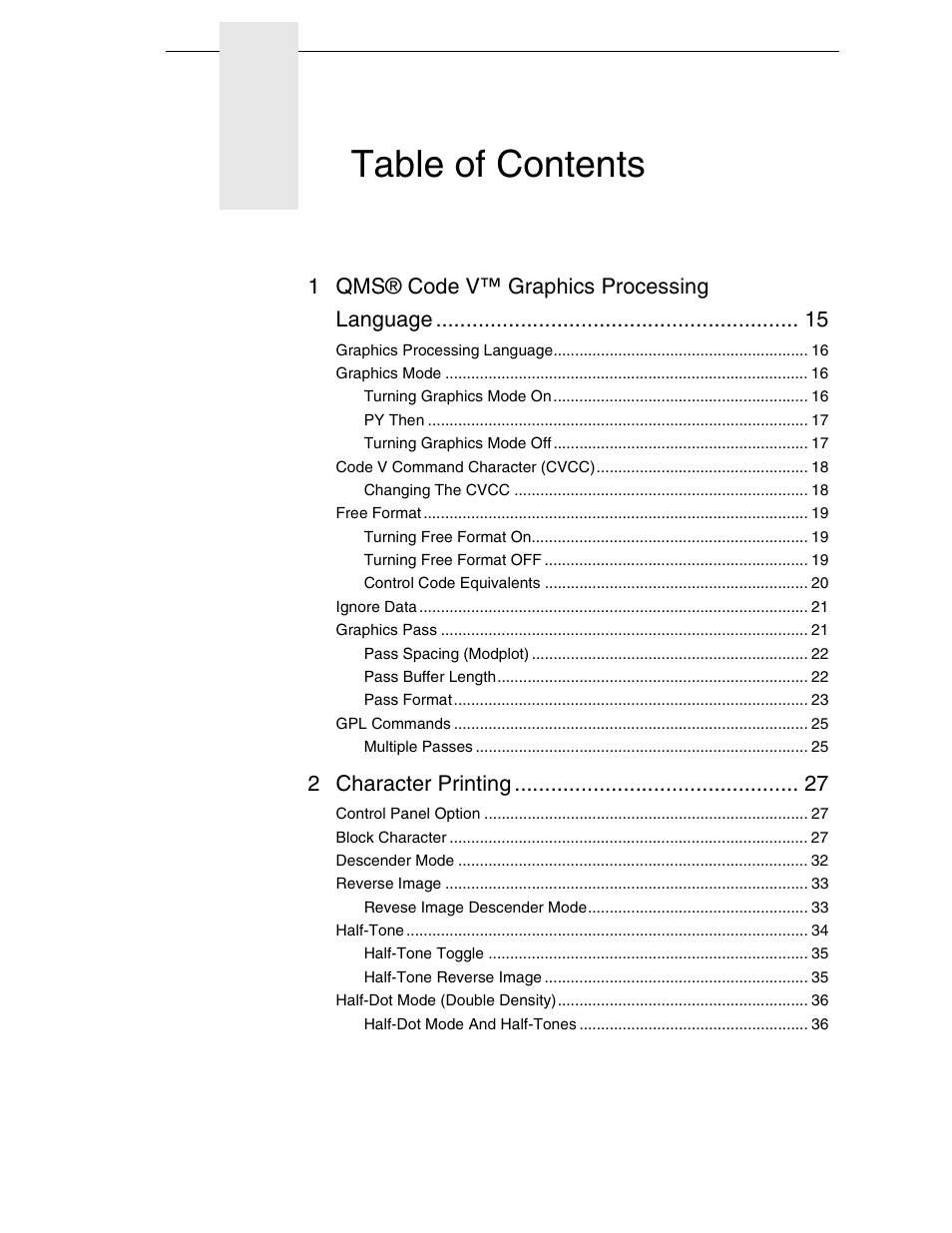 Tally Genicom 6600 User Manual | Page 5 / 330