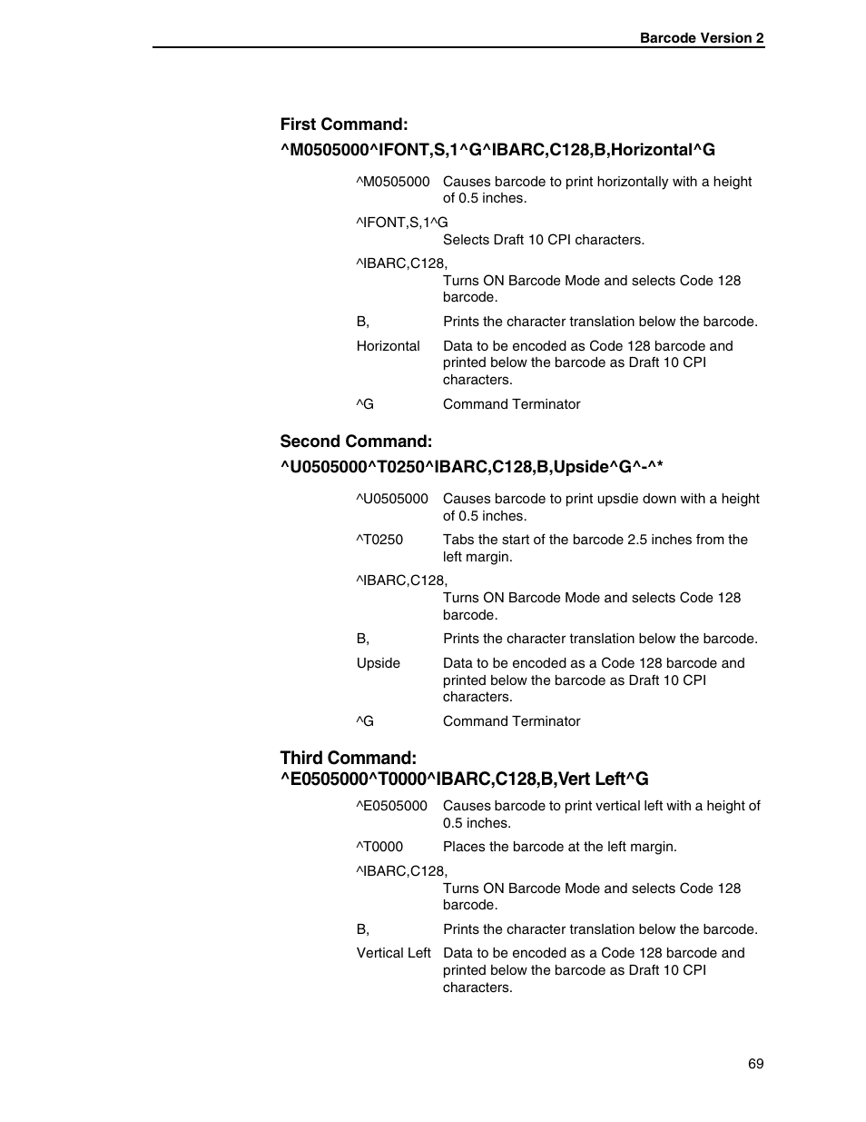 Tally Genicom 6600 User Manual | Page 69 / 330