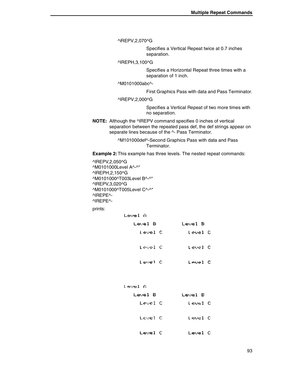 Tally Genicom 6600 User Manual | Page 93 / 330